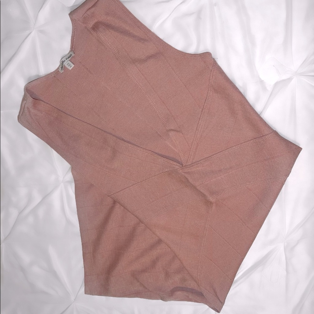 Charlotte Russe Deep V Bodycon